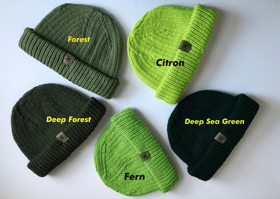 Handmade Fisherman Beanie in Variations 
