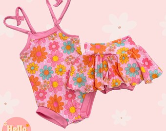 retro pink floral