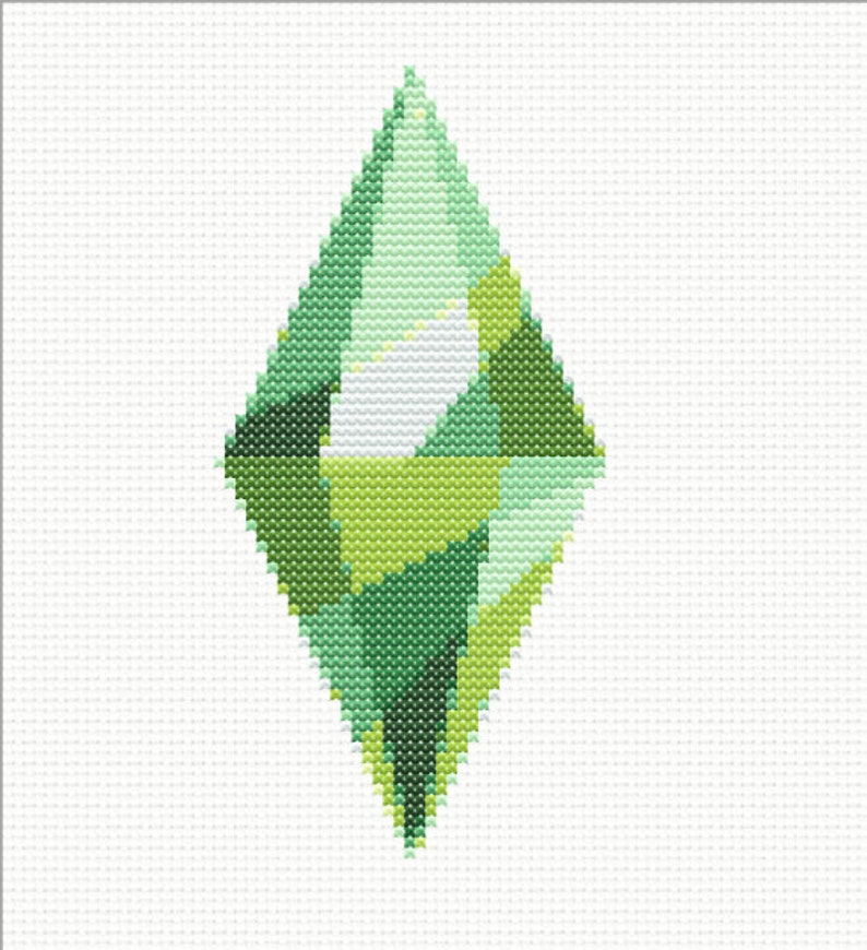 Sims Symbol Cross Stitch Pattern - Etsy