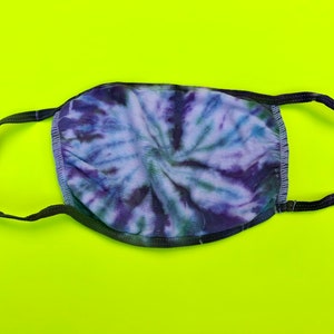 Custom Multi Color Tie Dye Mask