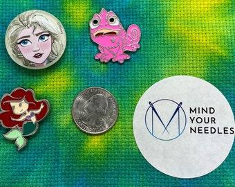 Disney Princess Pascal Ariel Elsa Needle Minder magnets