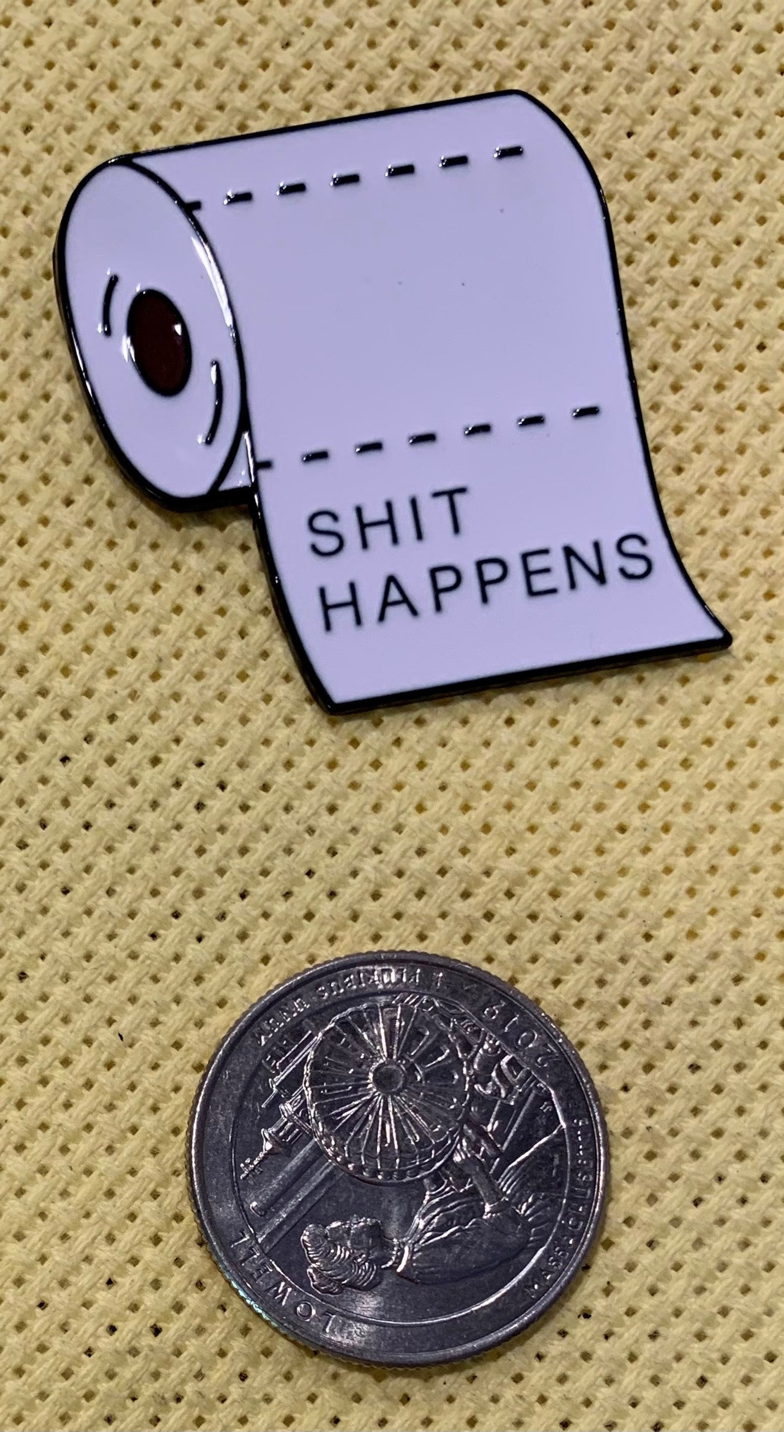 Shit Poop Poo needle minder Etsy
