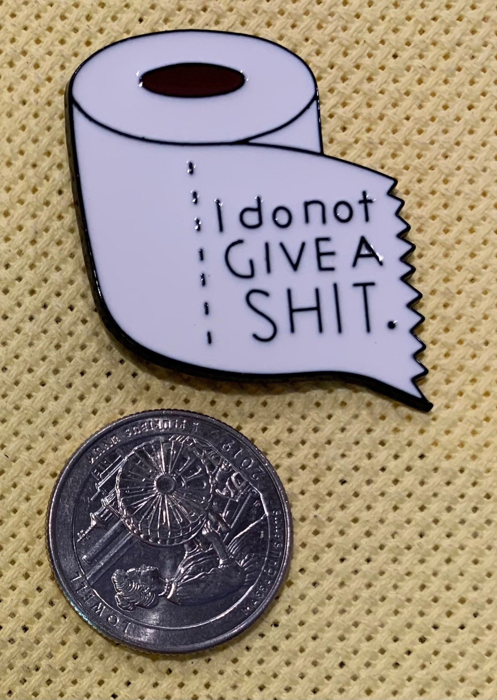 Shit Poop Poo needle minder Etsy