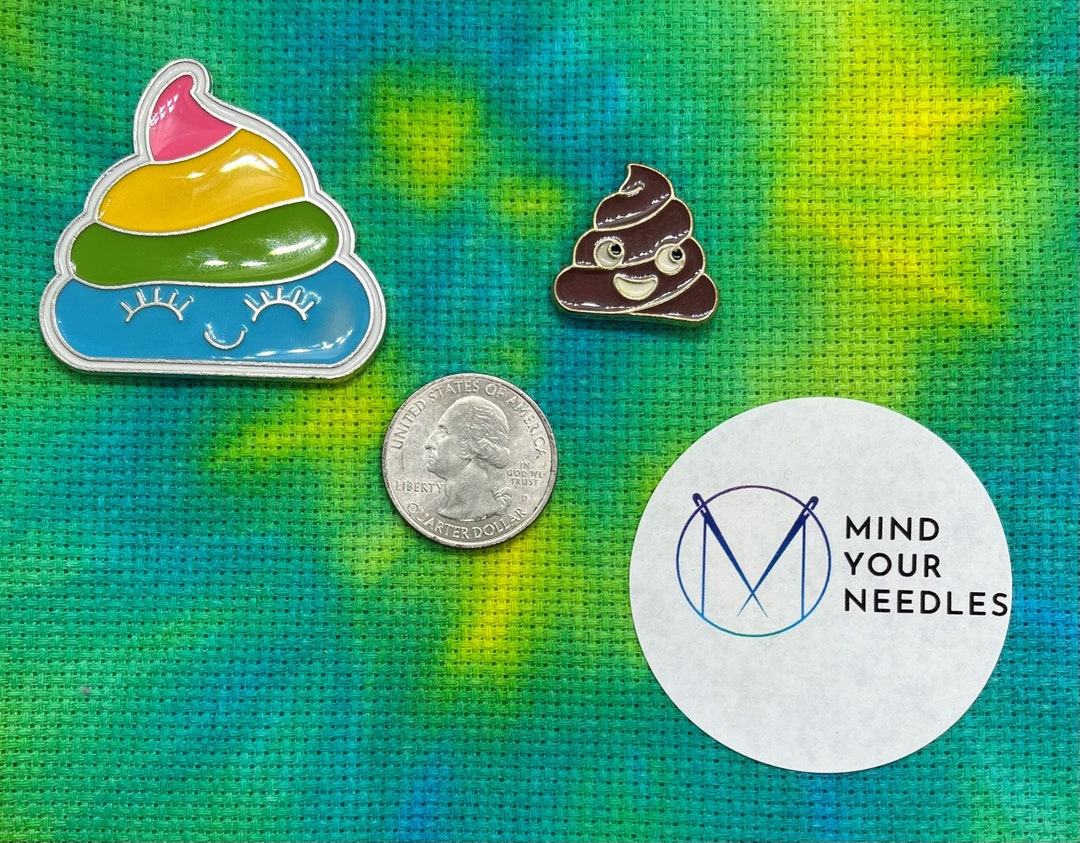 Pile of Poop Poo Emoji Needle Minder Etsy