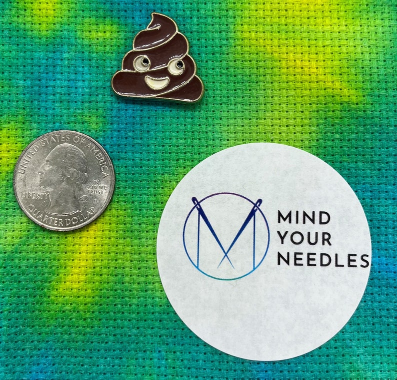 Pile of Poop Poo Emoji Needle Minder Etsy