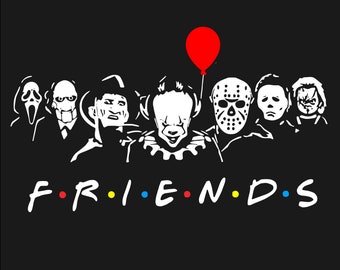 Download Friends Horror Svg Etsy
