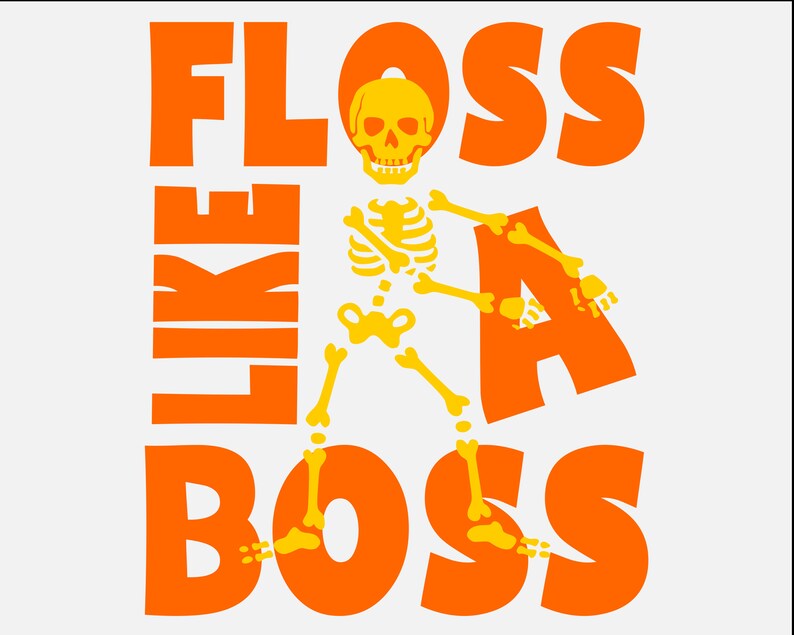 Download Floss like a boss Skeleton SVG boys halloween svg ...