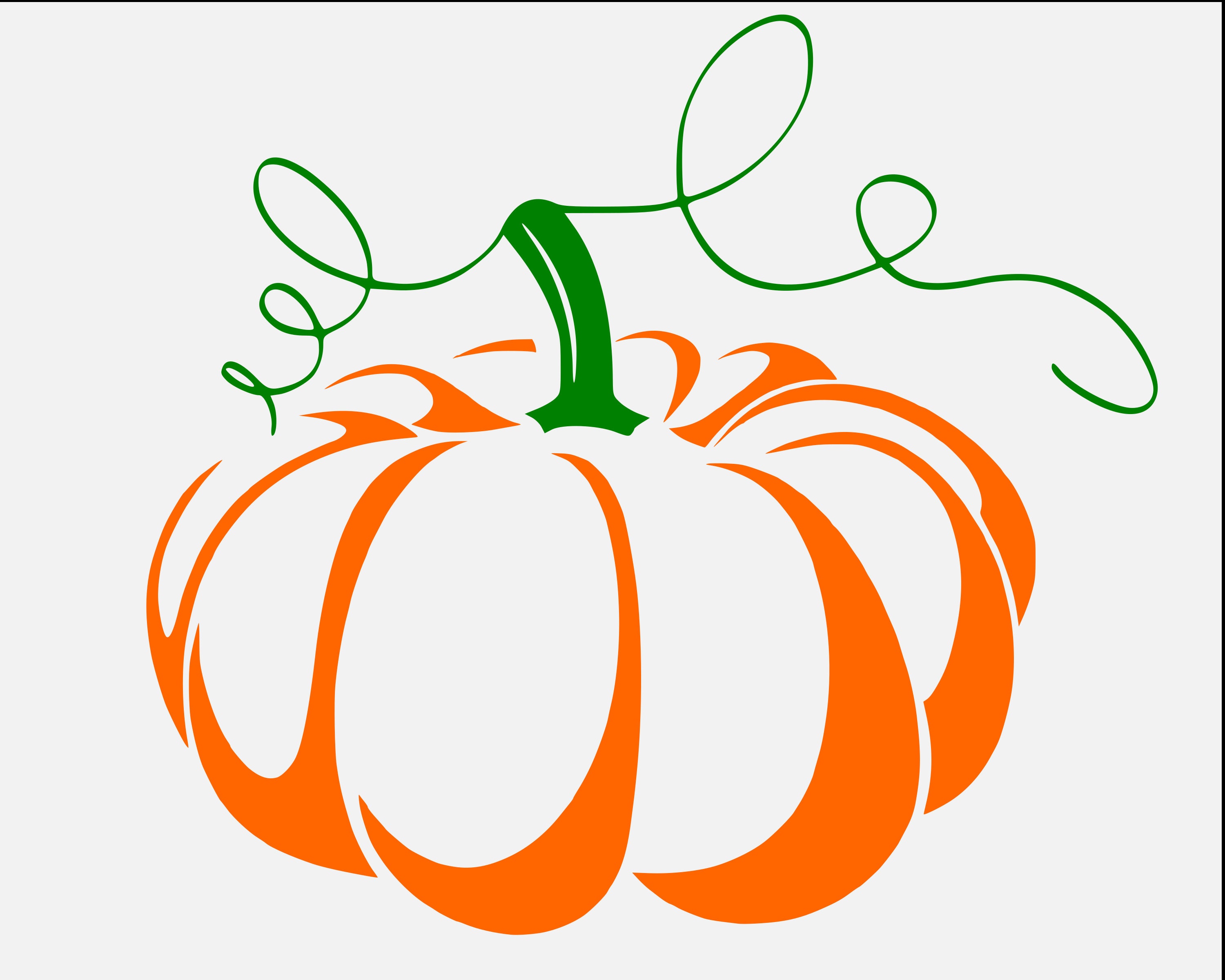 Pumpkin svg Fall pumpkin svg pretty pumpkin Thanksgiving | Etsy