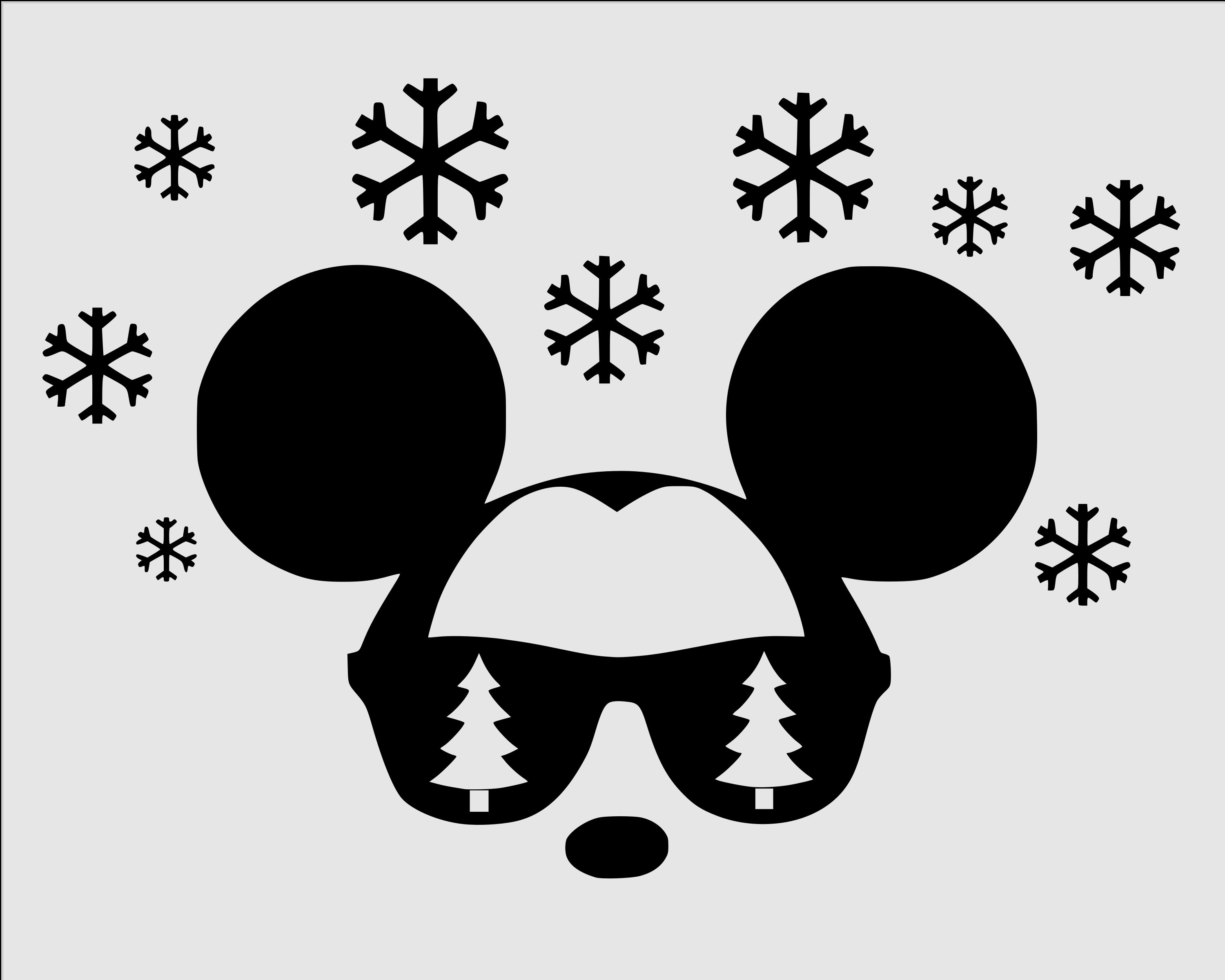 Mickey Mouse Svg Cut