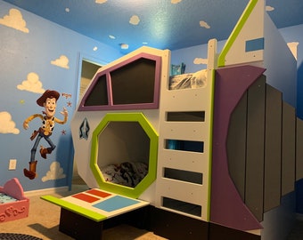 castle bed for little girl