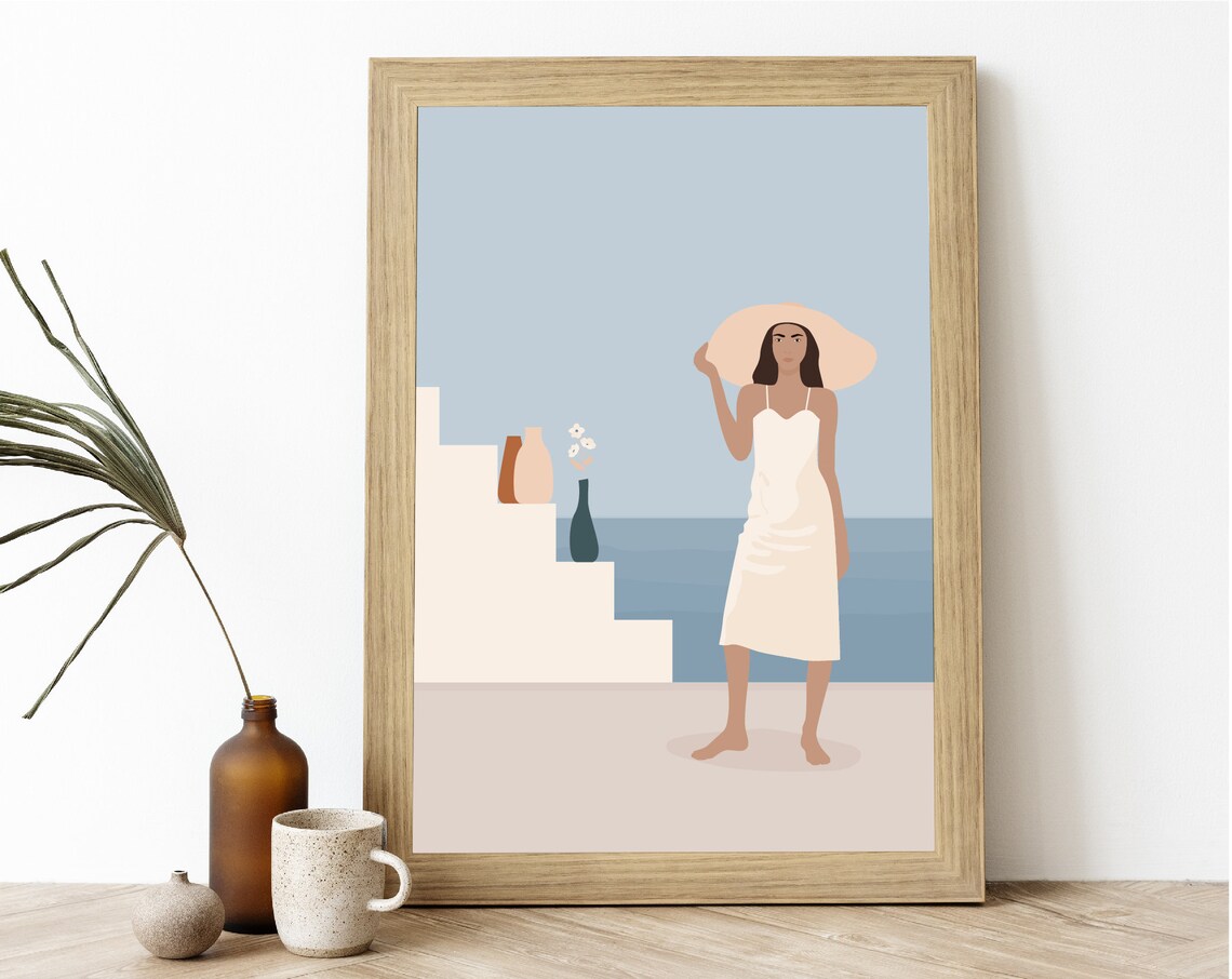 Printable wall art for teenage girl bedroom. Feminine wall Etsy