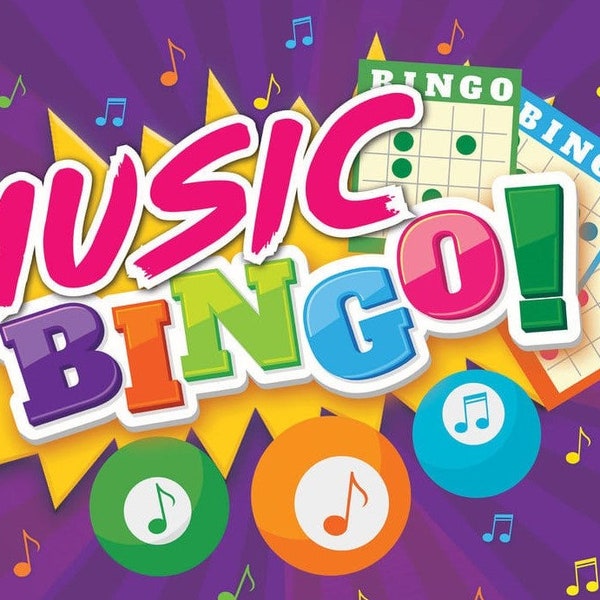 Music Bingo - Cover Songs, 100 Bingo Cards, 75 Song Playlist