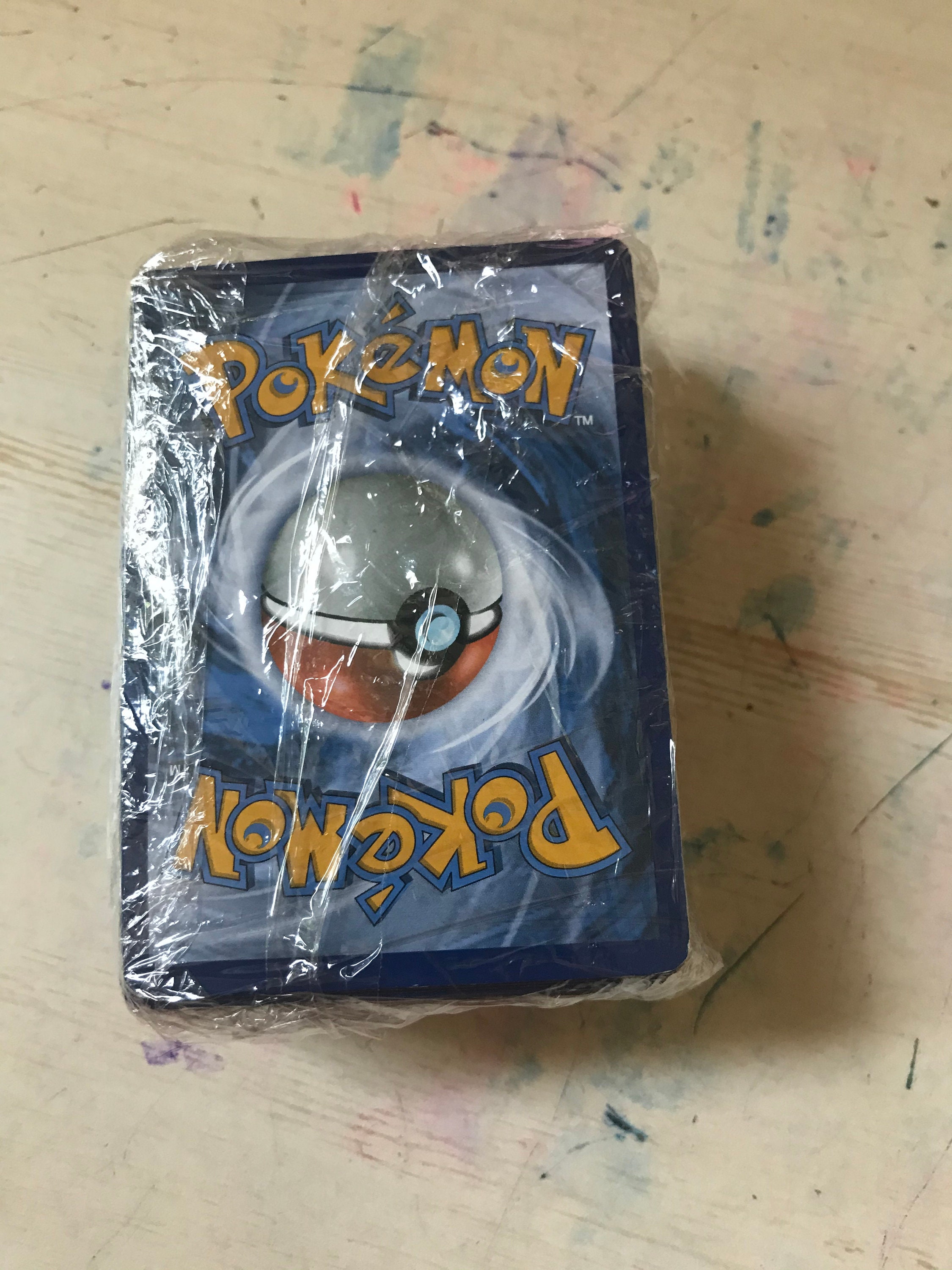 100 Basic Pokémon Cards Etsy