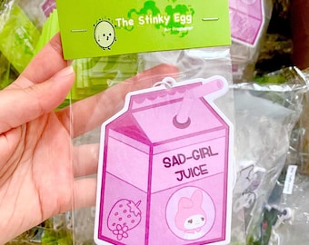 Pink Bunny  Air Fresheners: Kawaii Car Accessories, Cute Car Accessories, Pink Car Accessories, Anime Car Accessories, My Melody