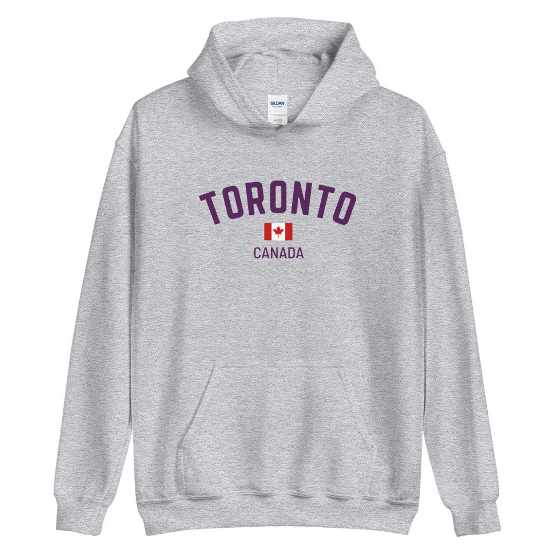 Toronto Unisex Hoodie Toronto Canada Hooded Sweatshirt Etsy