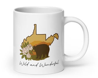 Wild and Wonderful • West Virginia Mug