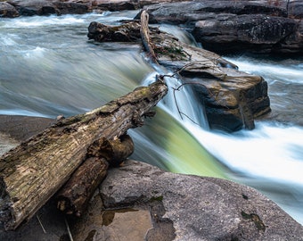 Wrapped Canvas, West Virginia, Waterfall
