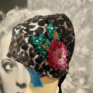 Leopard Cloche Style Hat image 9