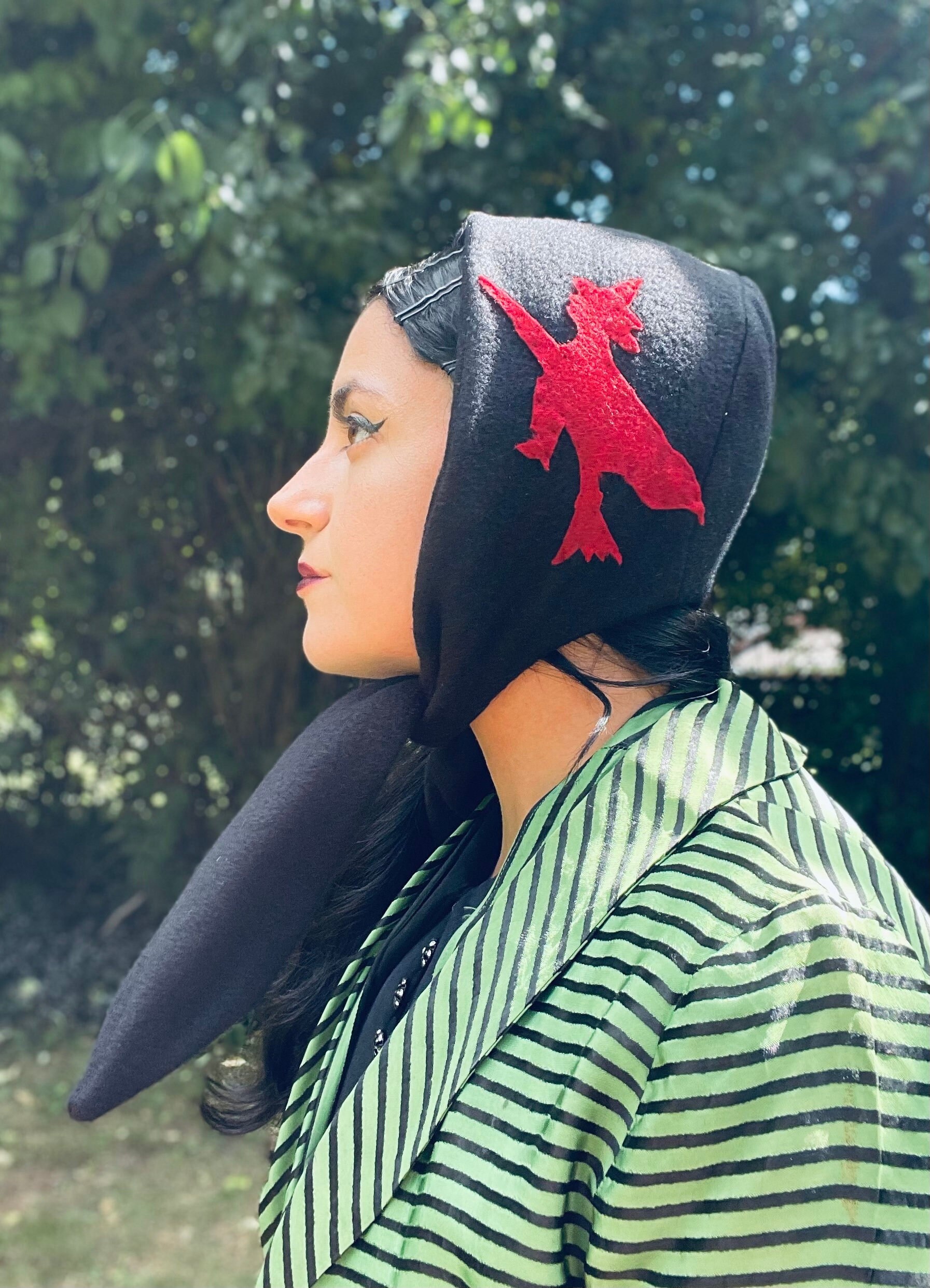 Designer Oversized Babushka Scarf - Warm Kerchief Headband