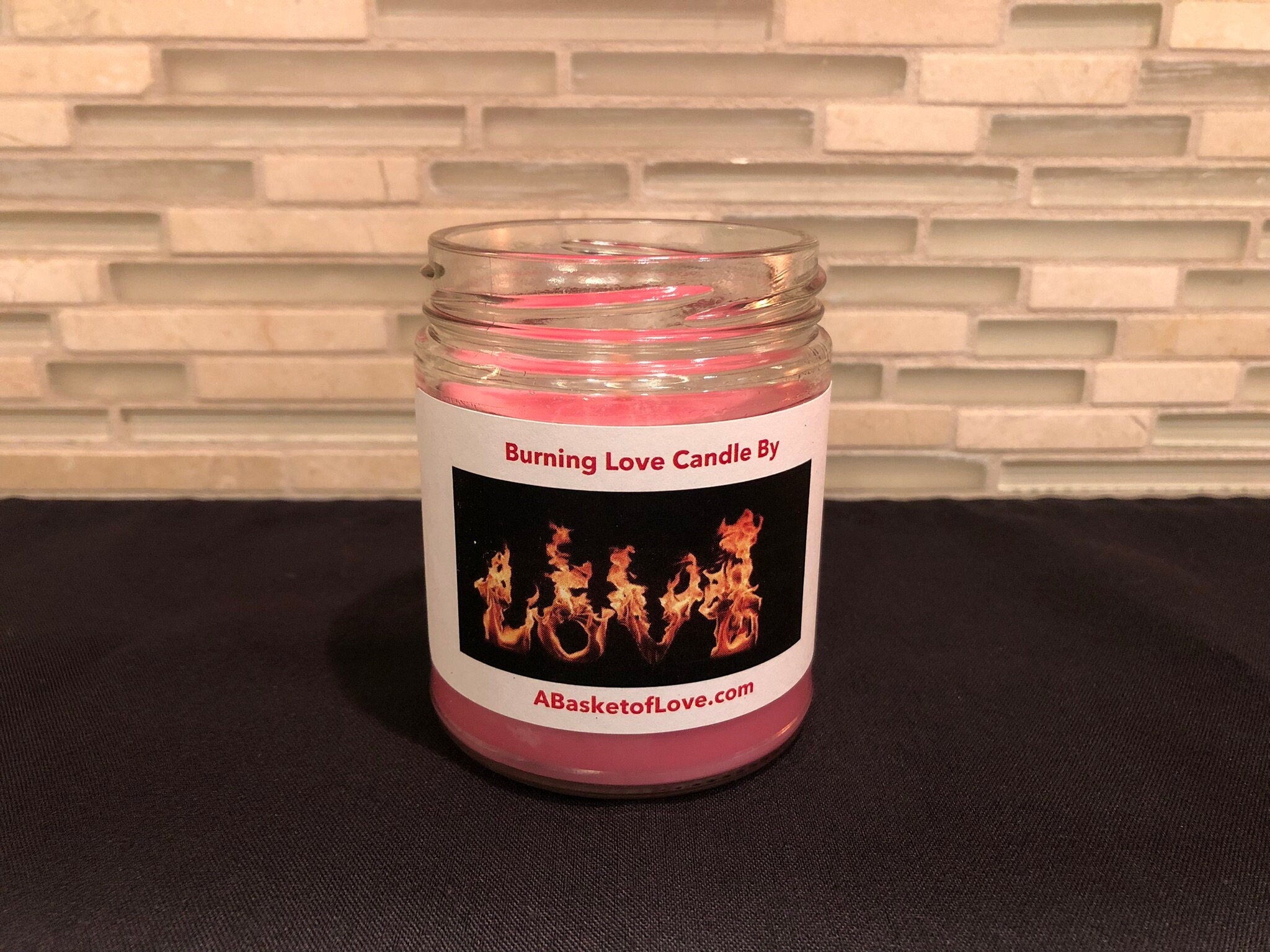 Burning Romance Candle