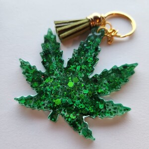 Leaf keyring
