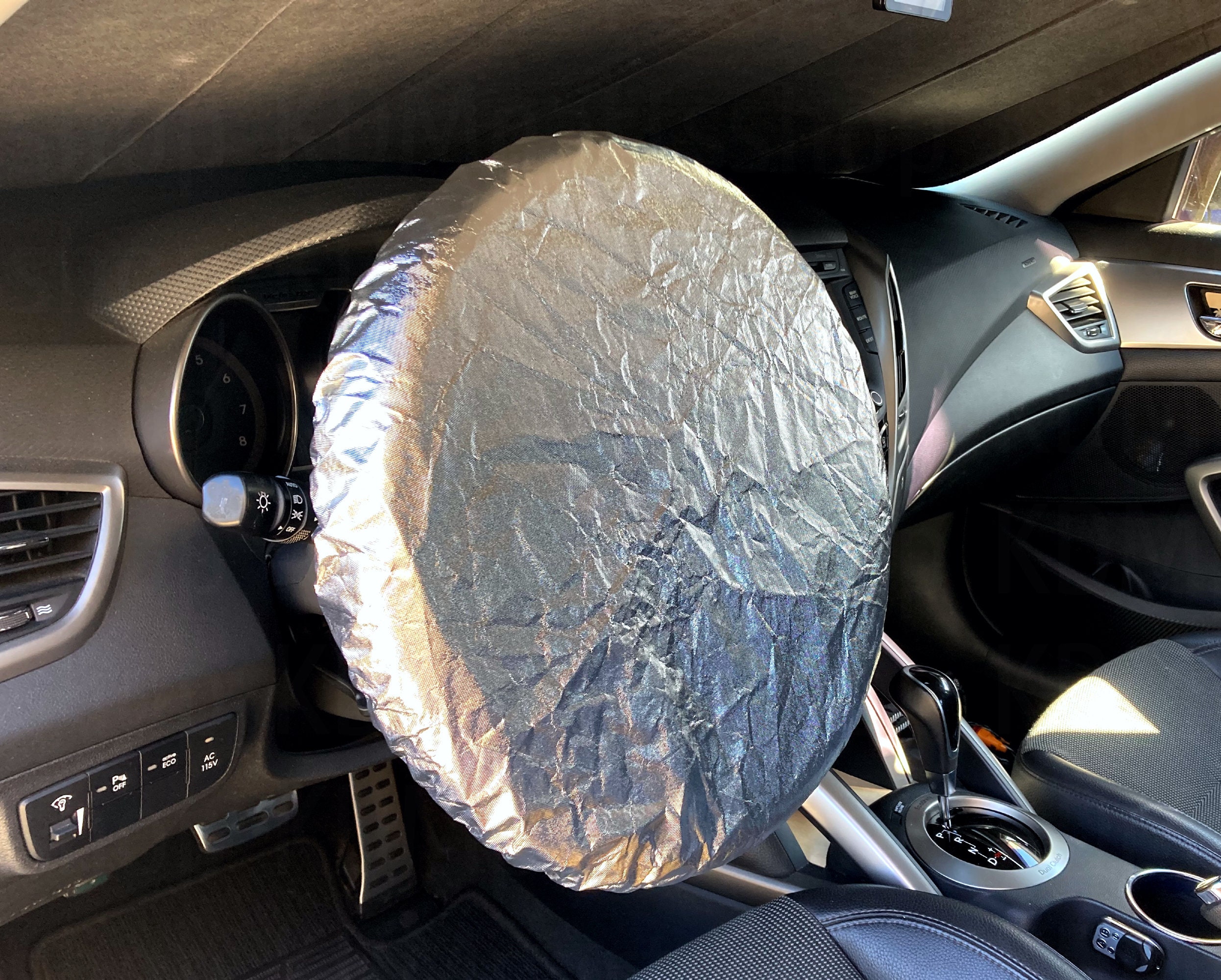  Latwne Car Steering Wheel Sunshade Side Window Shade