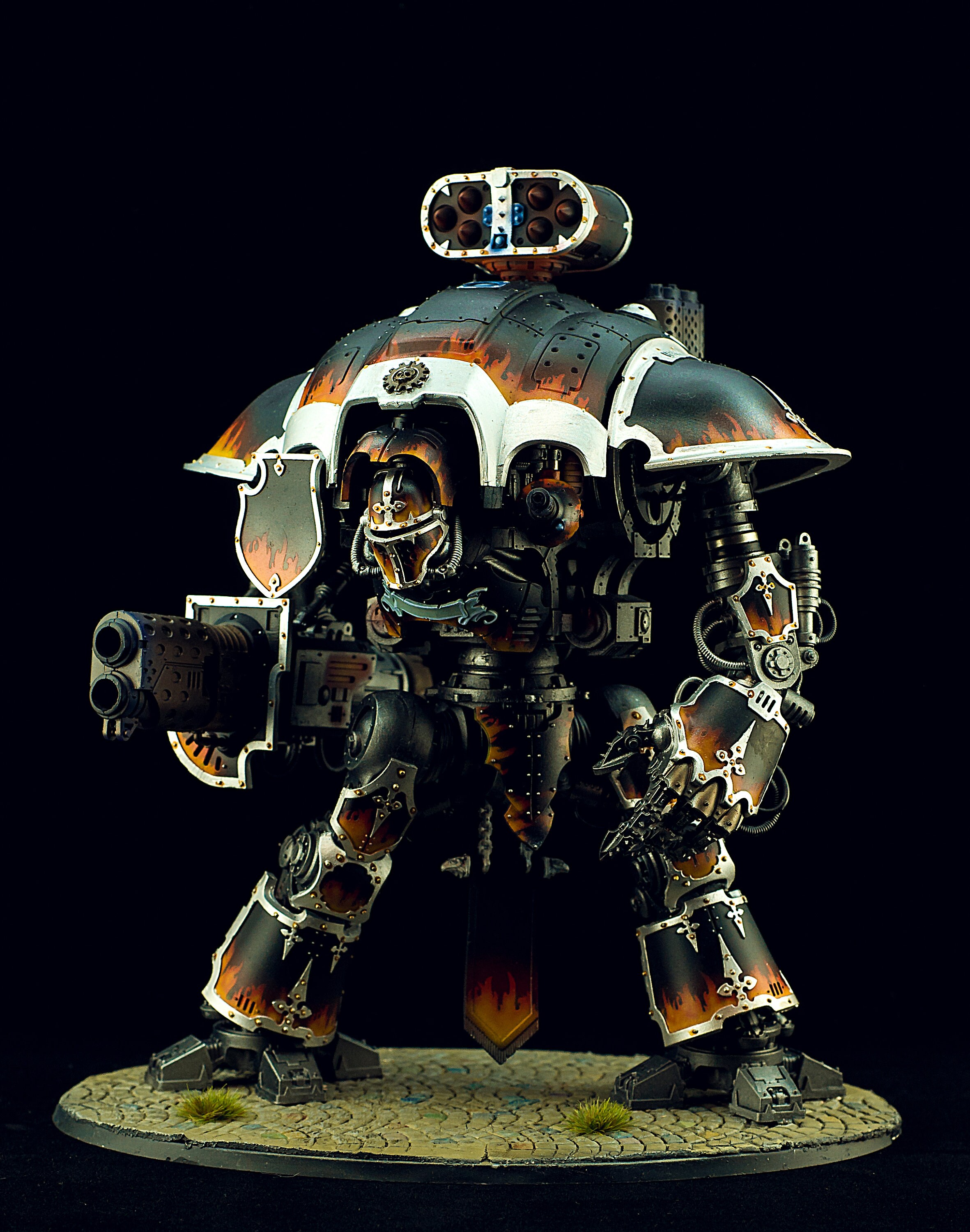 Imperial Knight Warden Warhammer 40k Painting comission Etsy