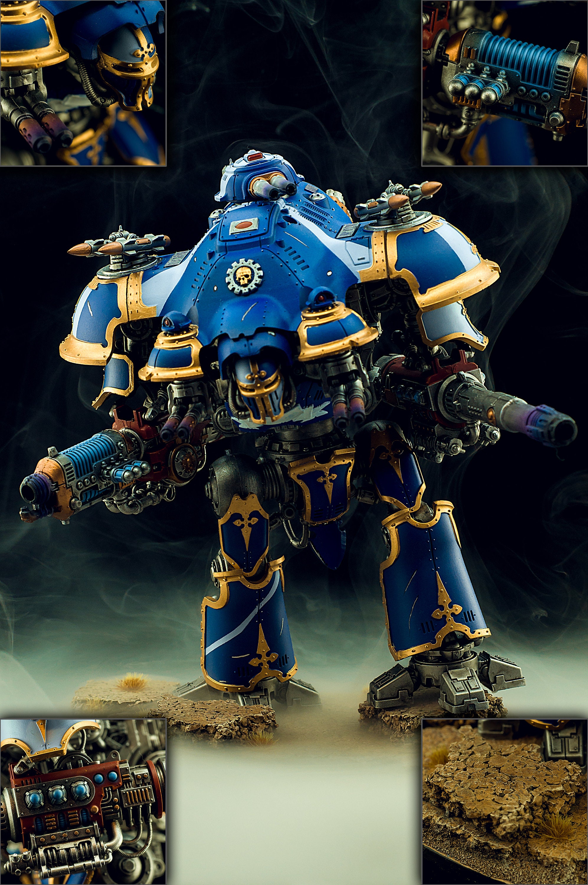 Knight Castellan / Valiant Warhammer 40k Painting comission Etsy