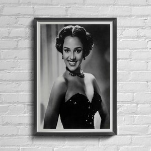 Dorothy Dandridge Beautiful Face And Smile Hollywood Beauty Etsy
