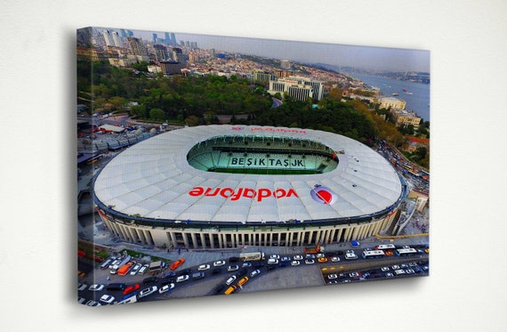 Aerial View Vodafone Park Stadium Besiktas Istanbul Poster Etsy Denmark