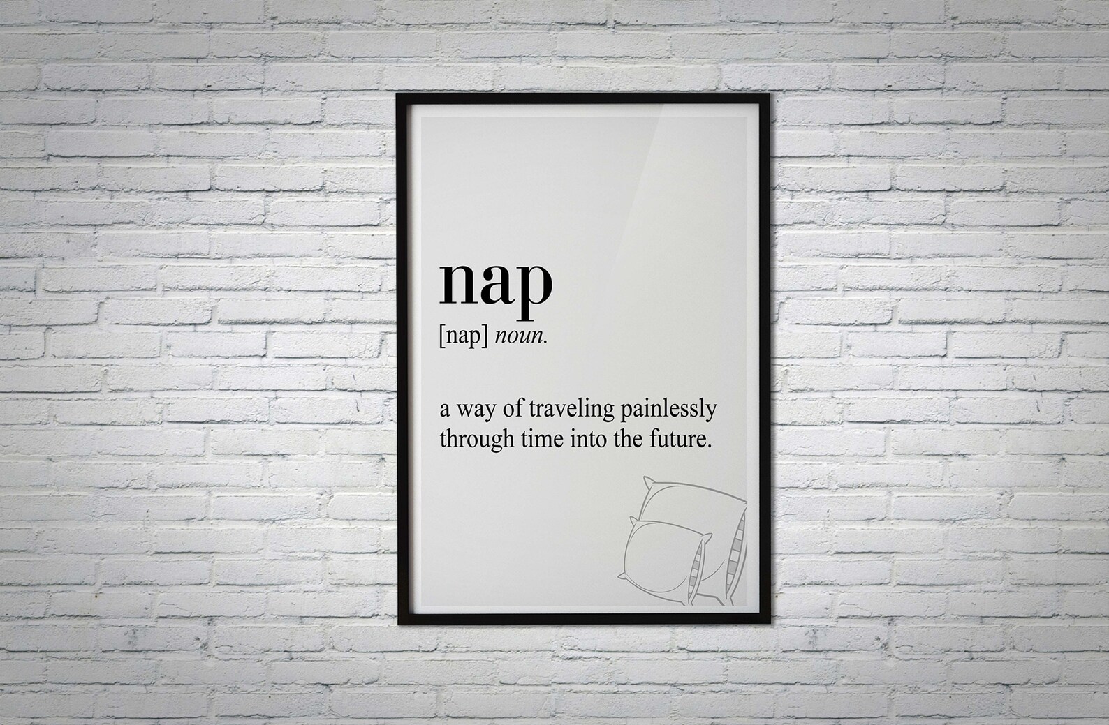 Nap Definition Poster Dictionary Definition Canvas Poster Etsy