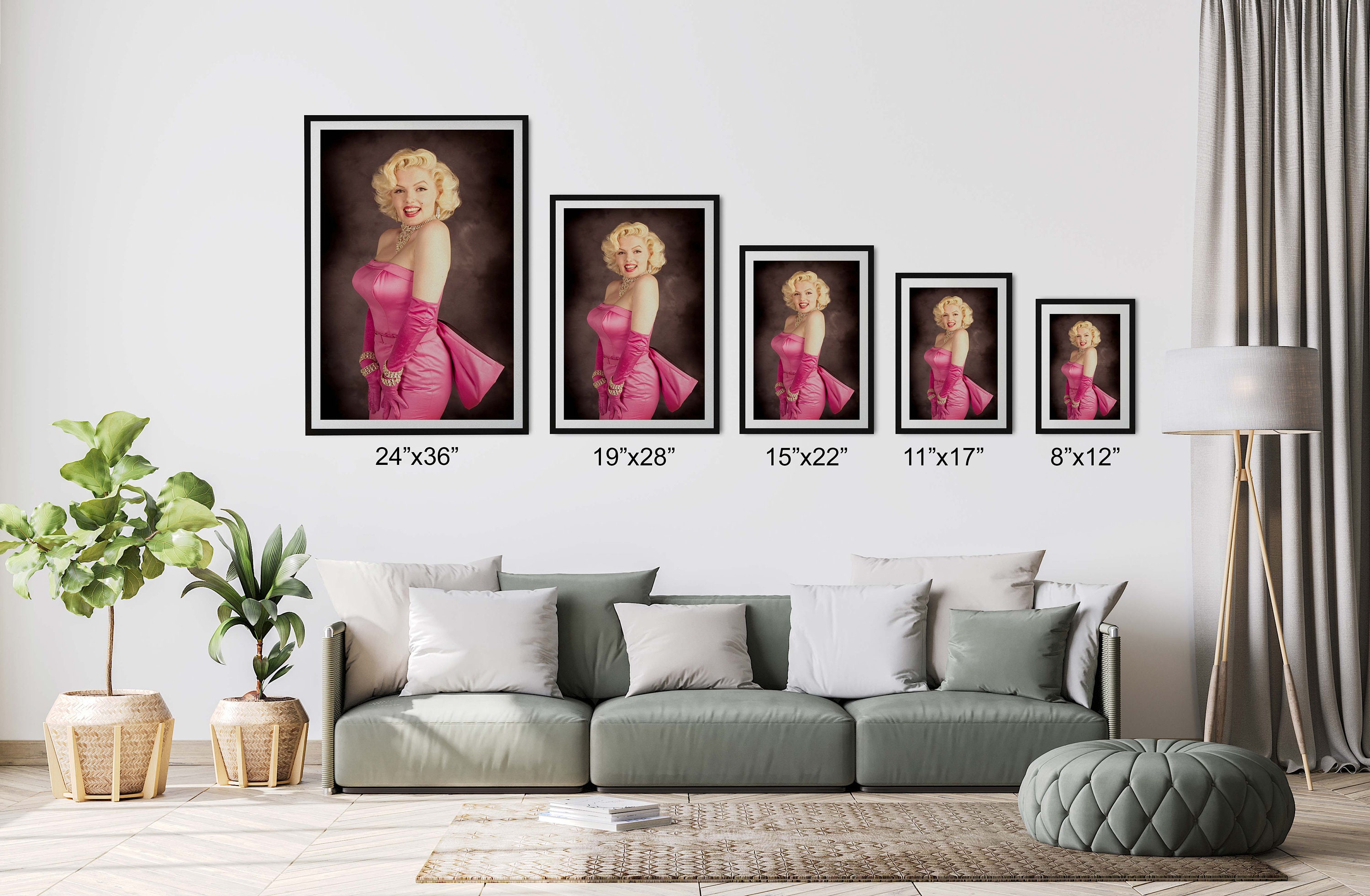 Marilyn Monroe Most Glamorous Style Poster Print Gift Idea | Etsy