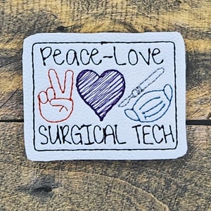 Surgical Tech Badge Reel