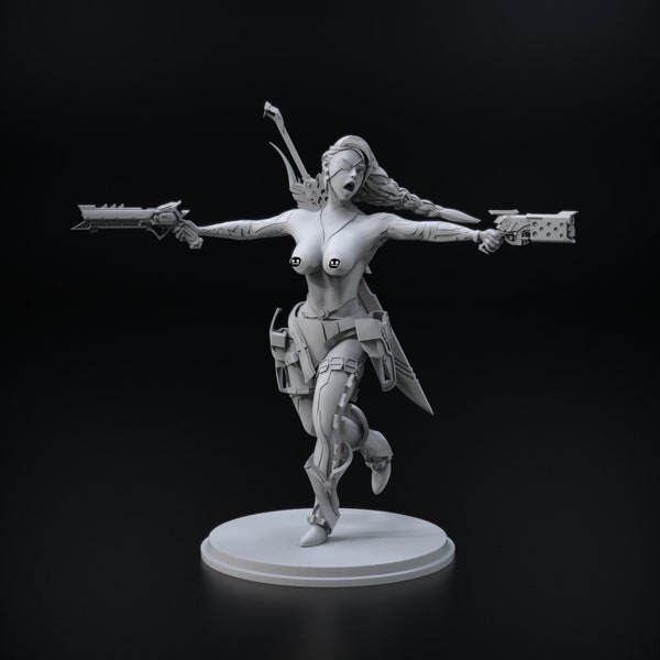 STL Samira League of legends Base skin 3D print model