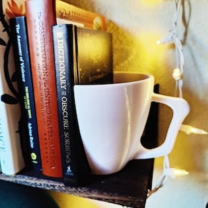 Coffee Cup Bookend tea cup bookend