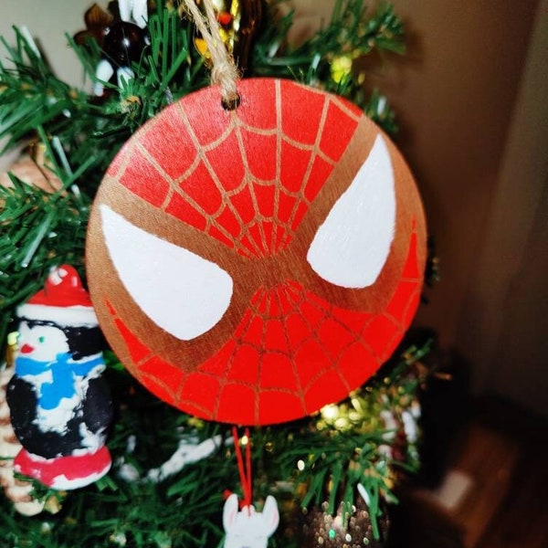 Spiderman Ornament Etsy
