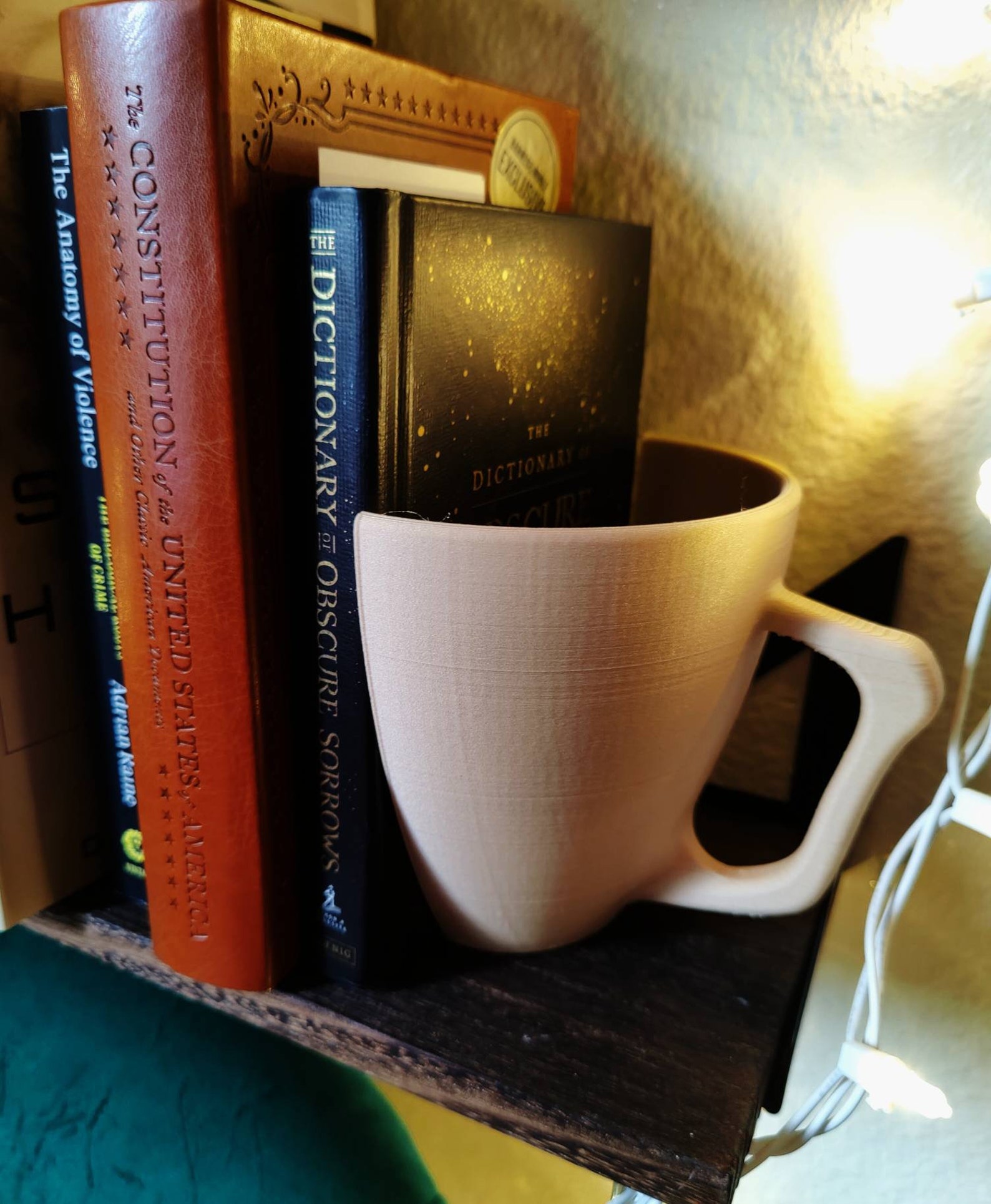 Coffee Cup Bookend Tea Cup Bookend Etsy