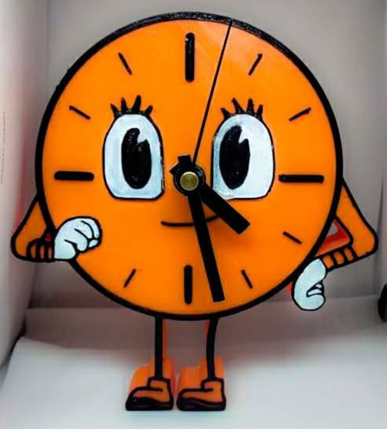 Miss Minutes Clock from Loki Etsy