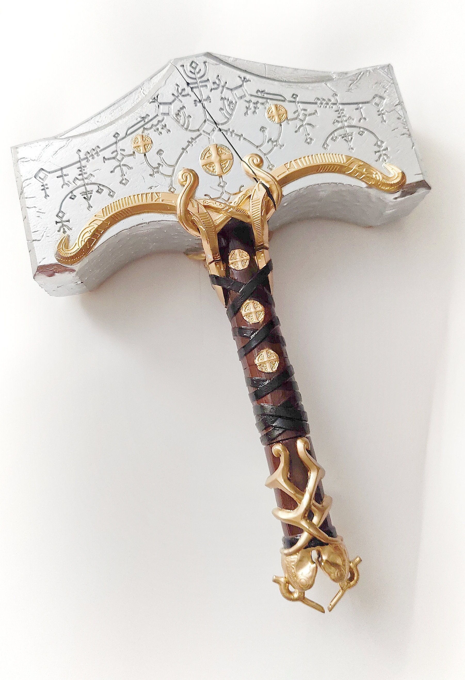 NEW VERSION Thor Mjolnir Hammer From God of War Ragnarok 