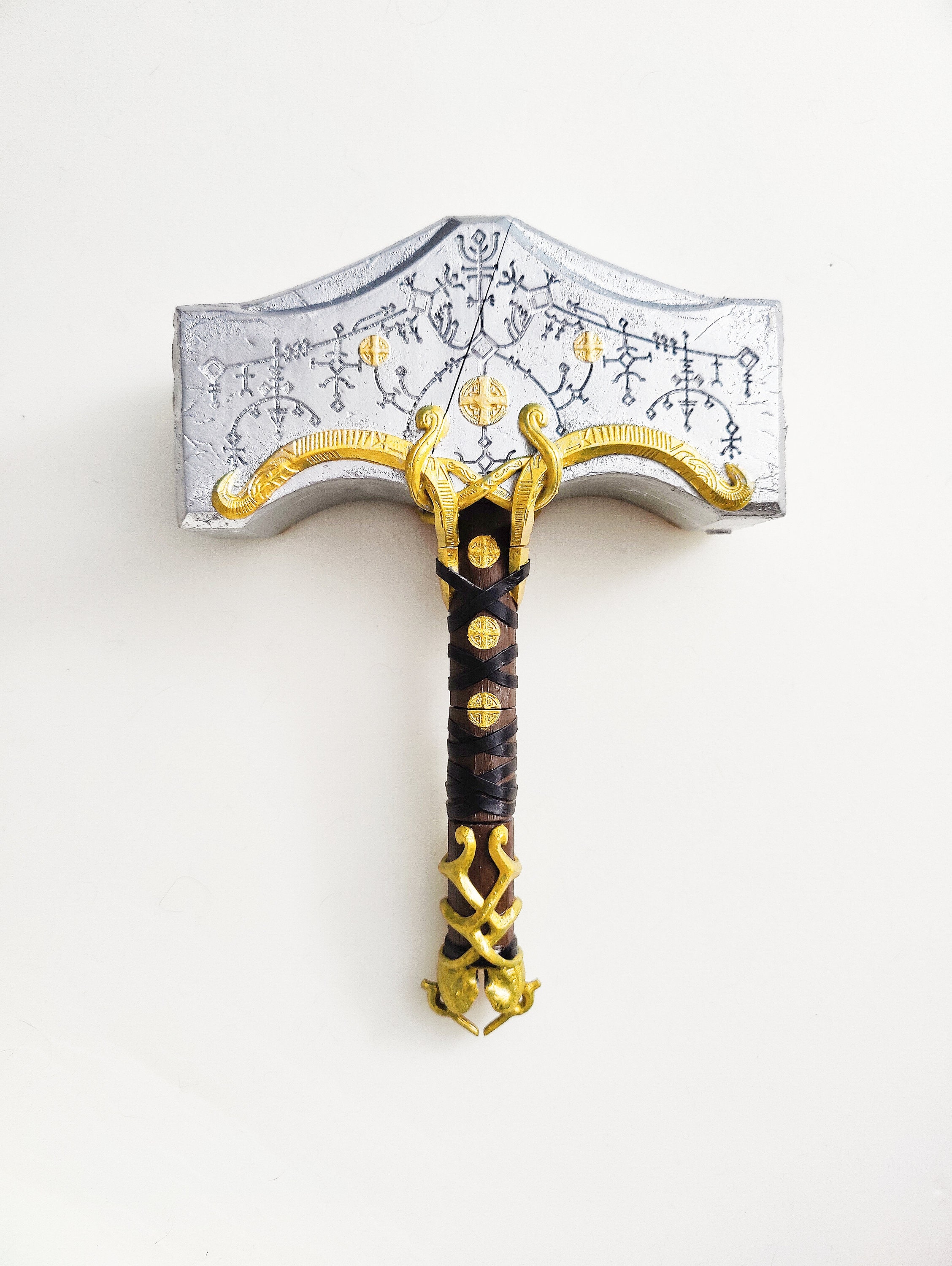 Mjolnir From God of War Ragnarok High Details : r/cults3d