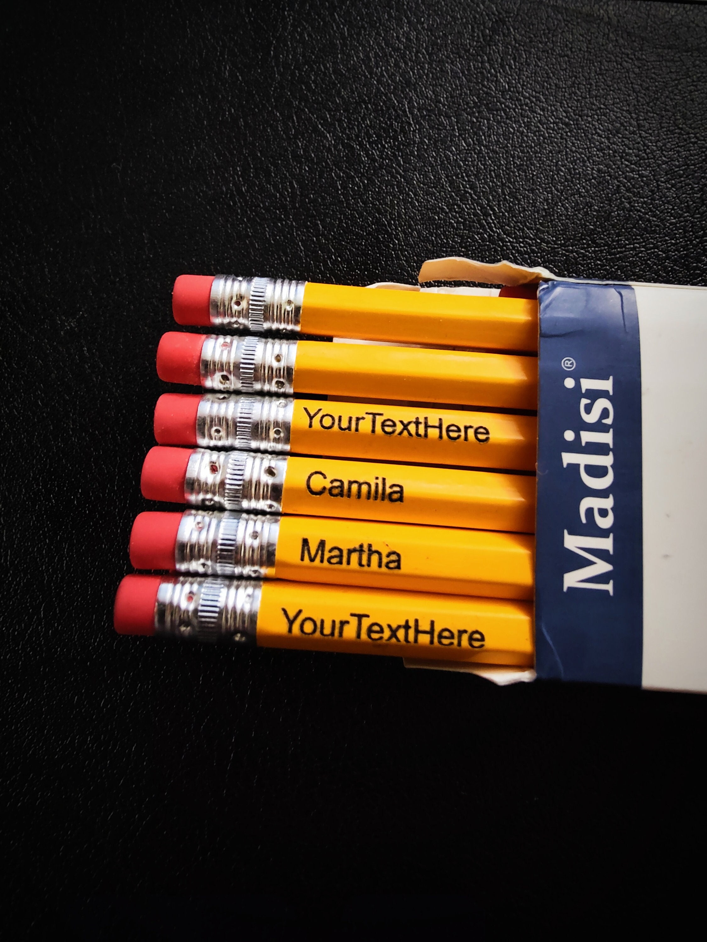 Personalized #2 Pencils (12 Pack) | Custom Engraved | Back to School ...