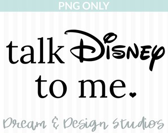 Talk D to Me PNG Digital Download, Silhouette, Cricut