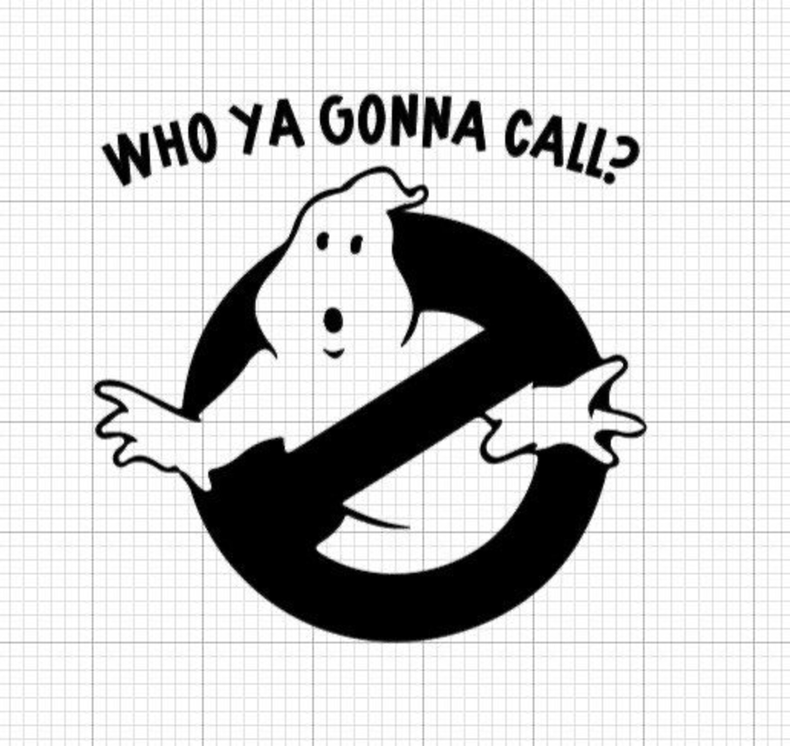 Ghostbusters Vinyl Decal Sticker for Laptops Car Windows | Etsy