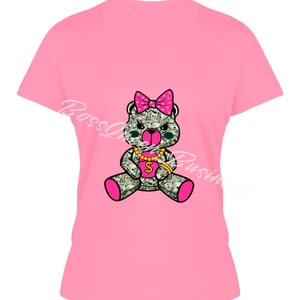 Women’s Money Bear Graphic Tee