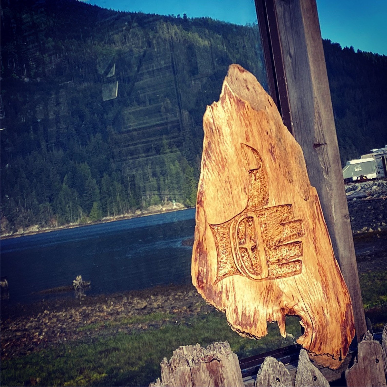 Raw Vancouver Island Driftwood Carved Signs Etsy New Zealand