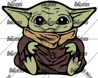 Baby Yoda SVG,PNG,DXF,Star wars,Bb8,Darth Vader,Leia,r2d2 svg for Cut files,cricut,Silhouettes,Scrapbooking,Paper Crafts