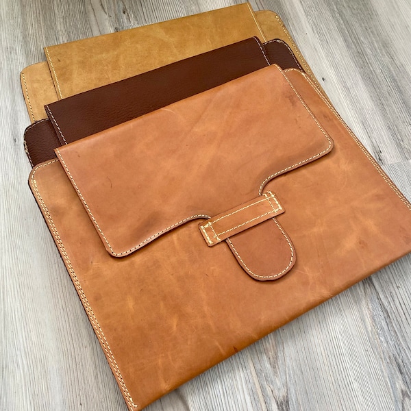 Handmade Leather Sleeve for tablet, Leather Ipad Sleeve, tablet case, leather sleeve for iPad