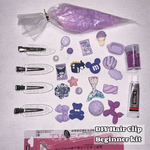 Decoden Cream Glue and Charms Kit ,decoden Kits for Beginners, Decoden  Cream Glue, Decoden Charms,decoden Projects,diy Kits 