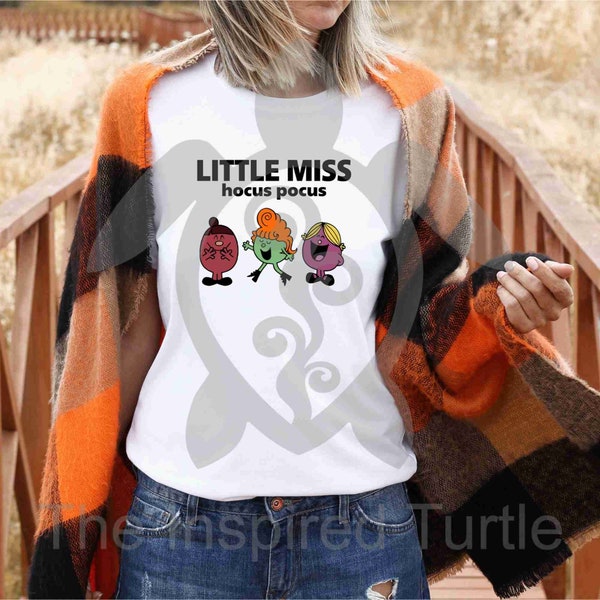 Little Miss Hocus Pocus | Hocus Pocus | Little Miss | Roger Hargreaves | Halloween | Fall | Tshirt | Spooky tee | Apparel | Unisex | Disney