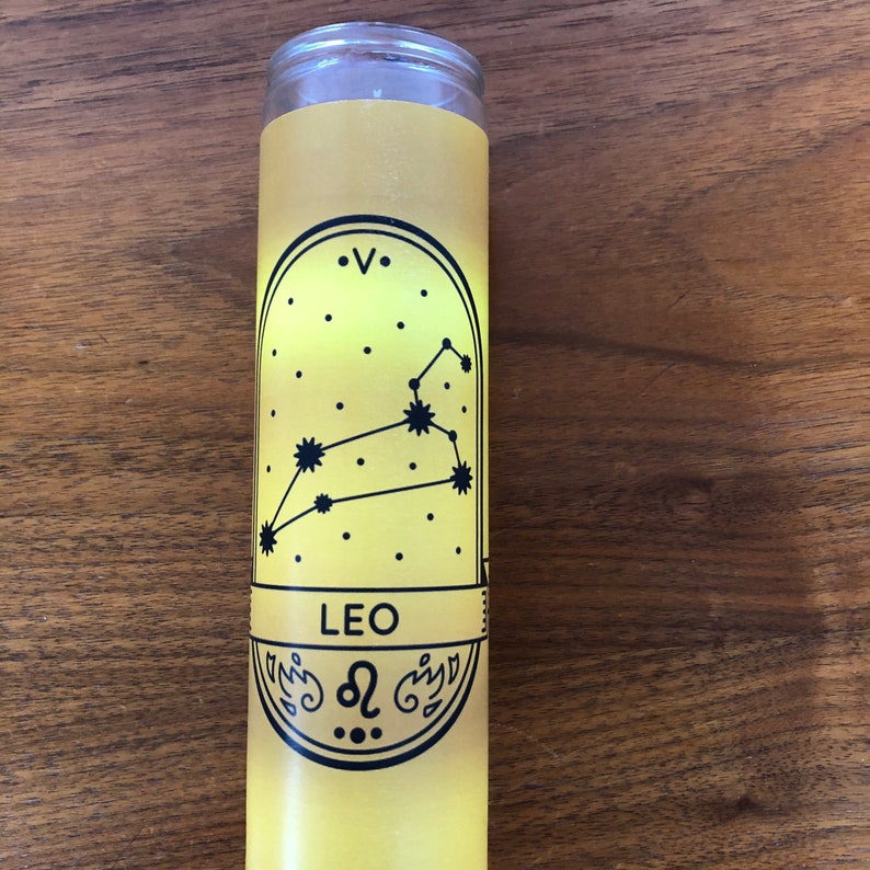 Zodiac Astrological Signs Candles Etsy